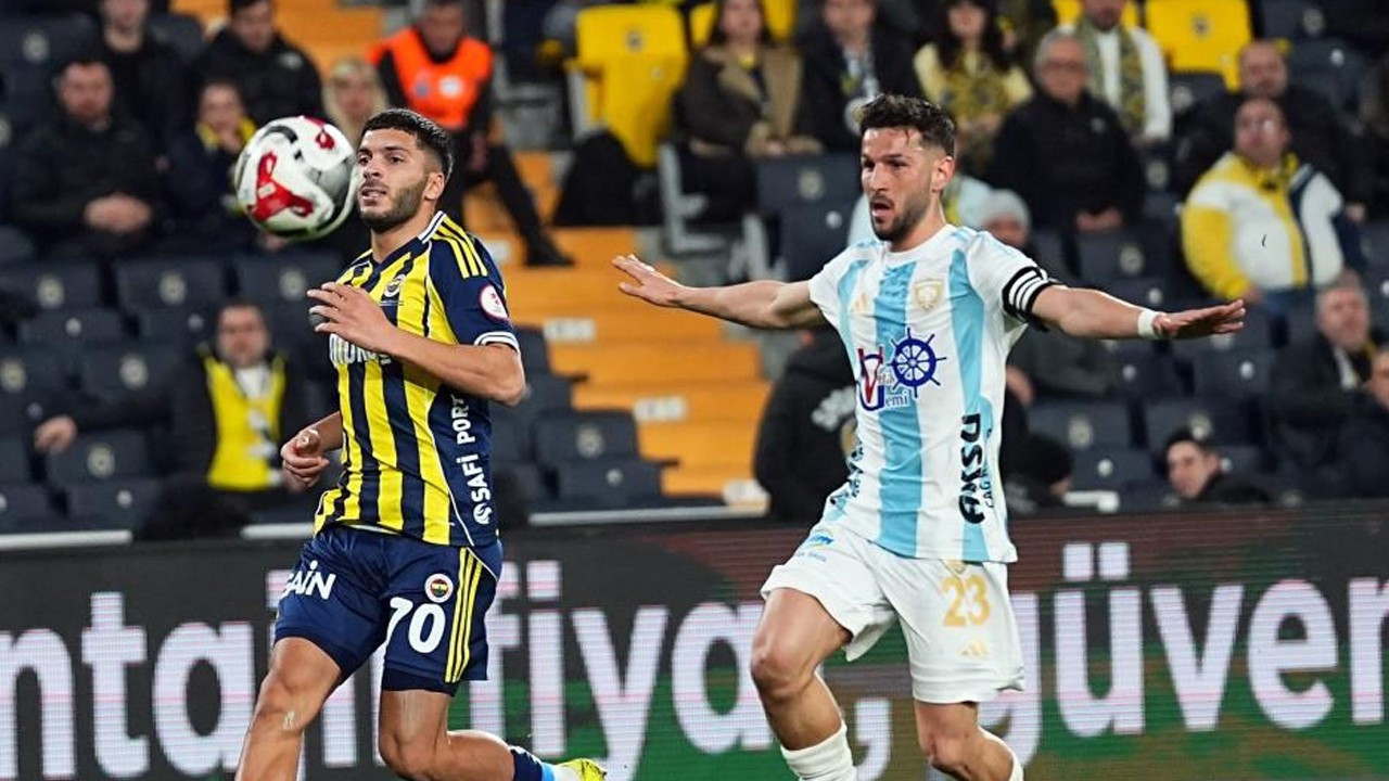 Fenerbahçe Erzurumspor'u 3-1 mağlup etti