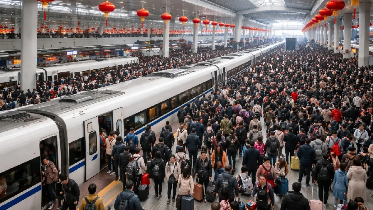 Bahar Bayramı izdihamı: 140 milyon tren bileti satıldı