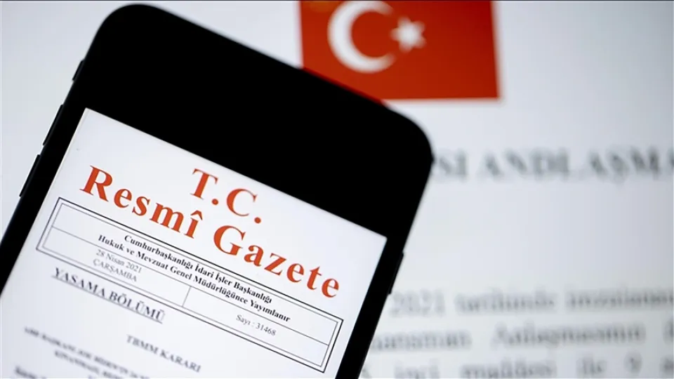 Resmi Gazete'de bugün (17.02.2026)