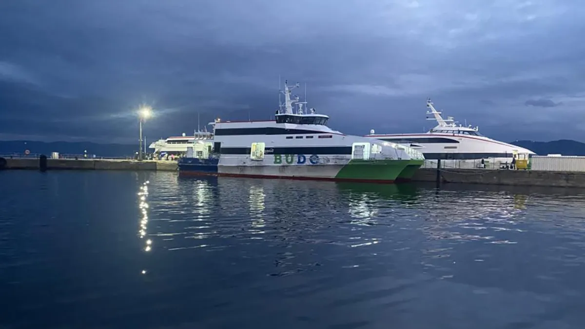 BUDO'nun bazı seferleri olumsuz hava şartları nedeniyle iptal edildi