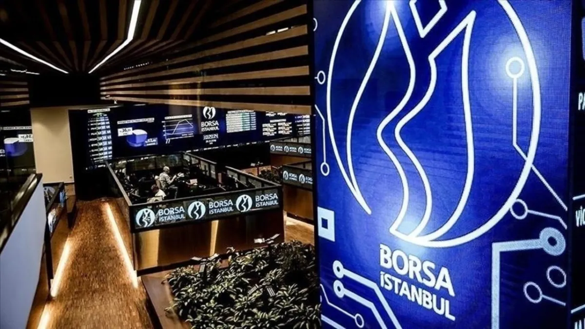Borsa günü düşüşle kapadı