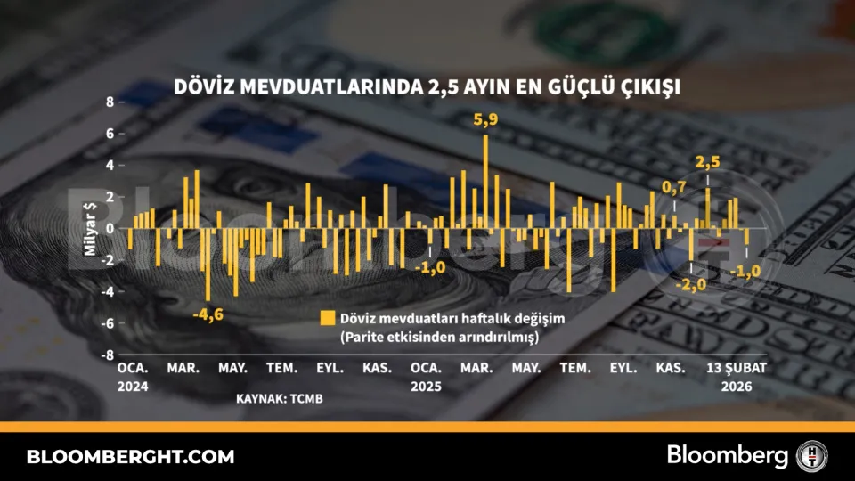 Döviz mevduatlarında 2,5 ayın en güçlü çıkışı