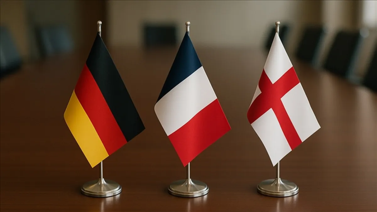 Fransa, İngiltere ve Almanya'dan İran açıklaması: "Savunma eylemlerine hazırız"