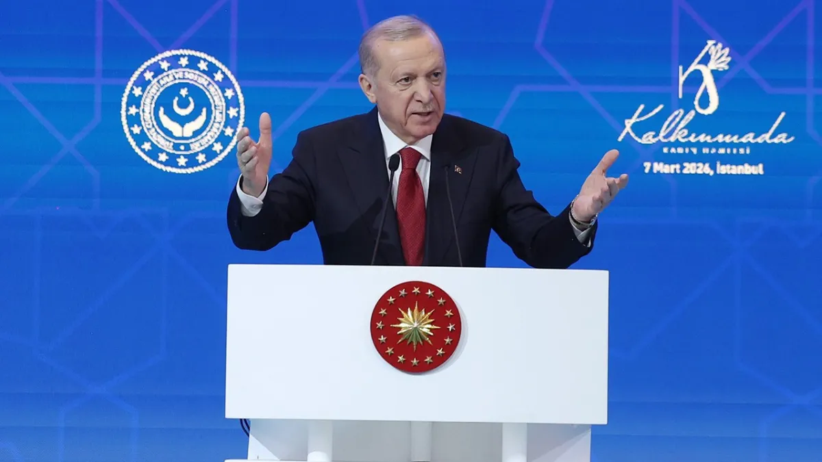 Cumhurbaşkanı Erdoğan: Annelerin doğum izin sürelerini 16 haftadan 24 haftaya çıkarıyoruz