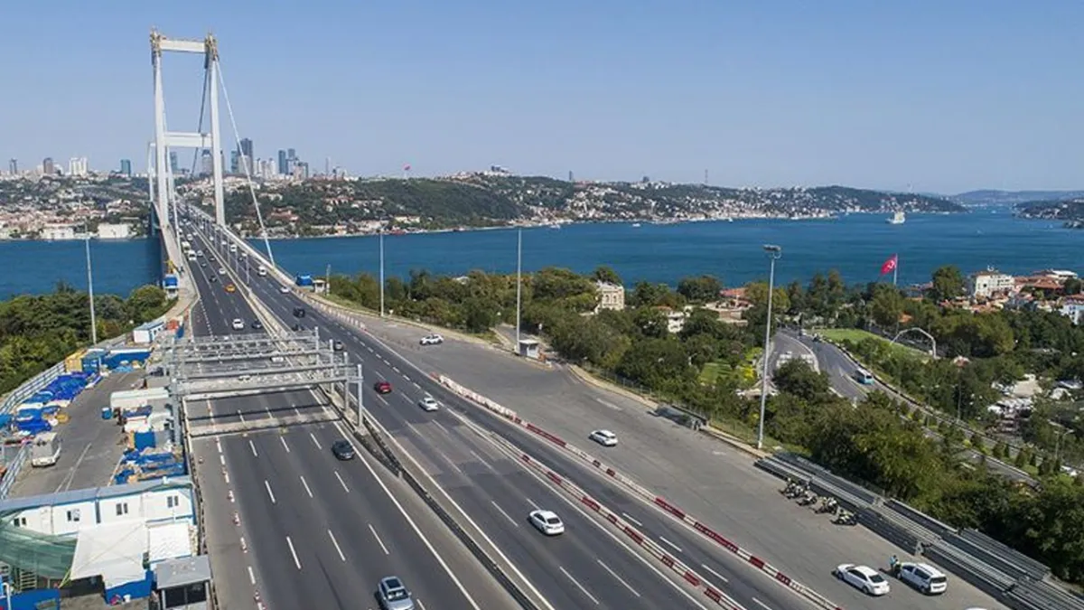 Resmi Gazete'de yayımlandı: Bayramda köprü ve otoyollar ücretsiz oldu