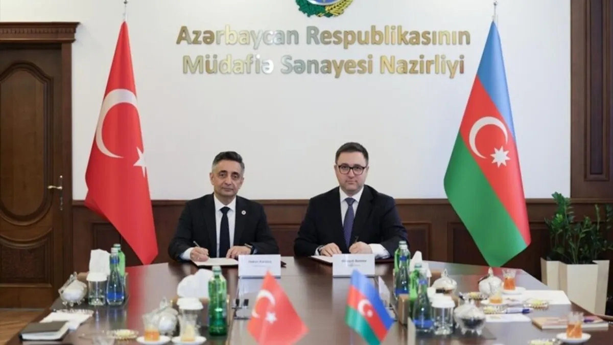 Türkiye ile Azerbaycan arasında savunma sanayisinde stratejik işbirliği