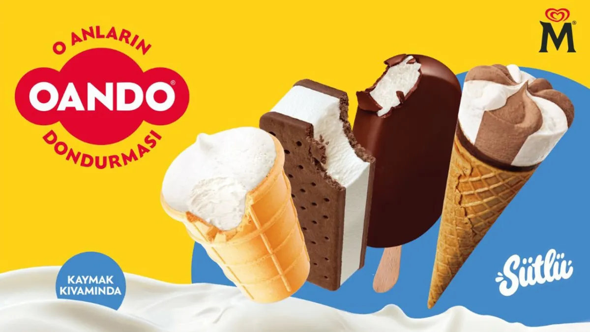 O anların dondurması “OANDO”