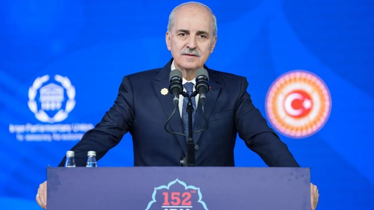 TBMM Başkanı Kurtulmuş: Bu dünya böyle gitmez