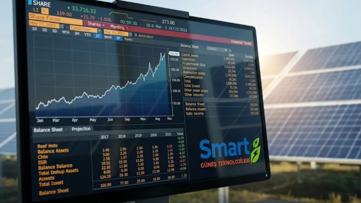 Smart Güneş Teknolojileri ilk çeyrekte 62 milyon TL net... haber görseli