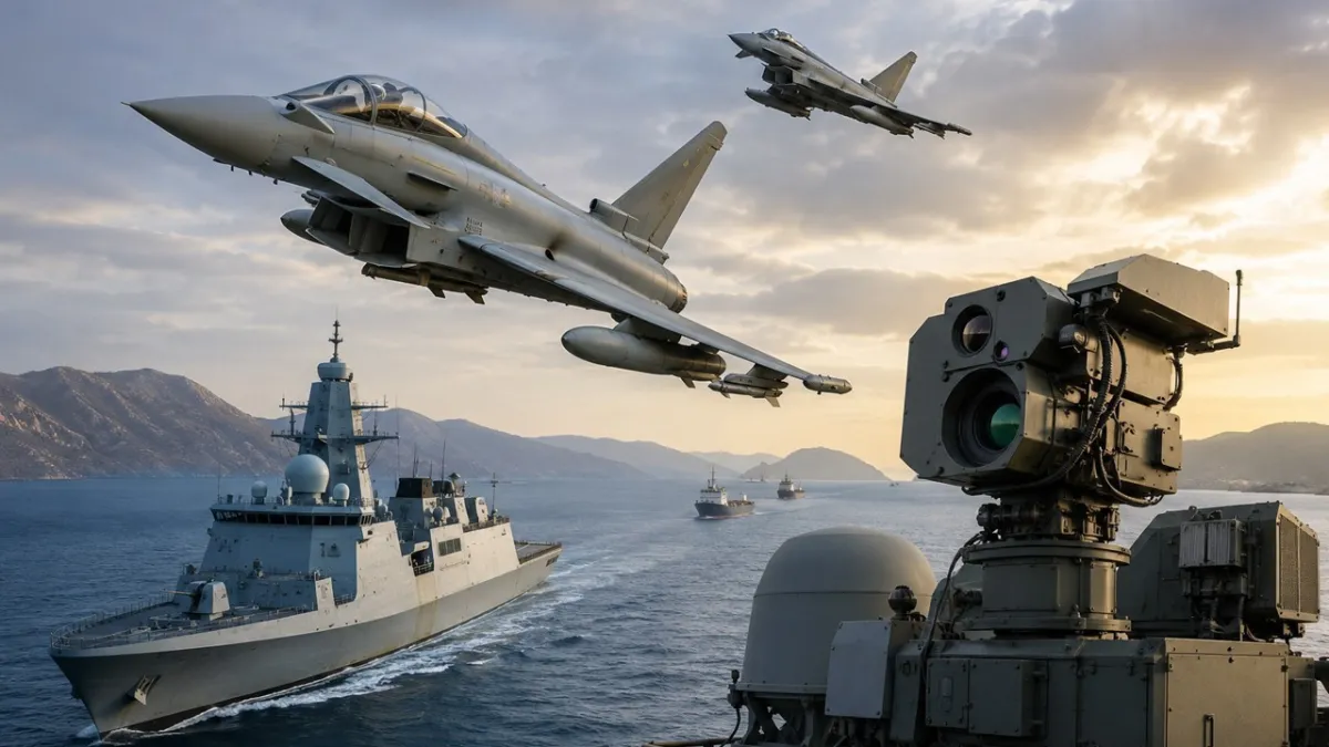 İngiltere'den yeni Hürmüz hamlesi: Eurofighter ve dron...