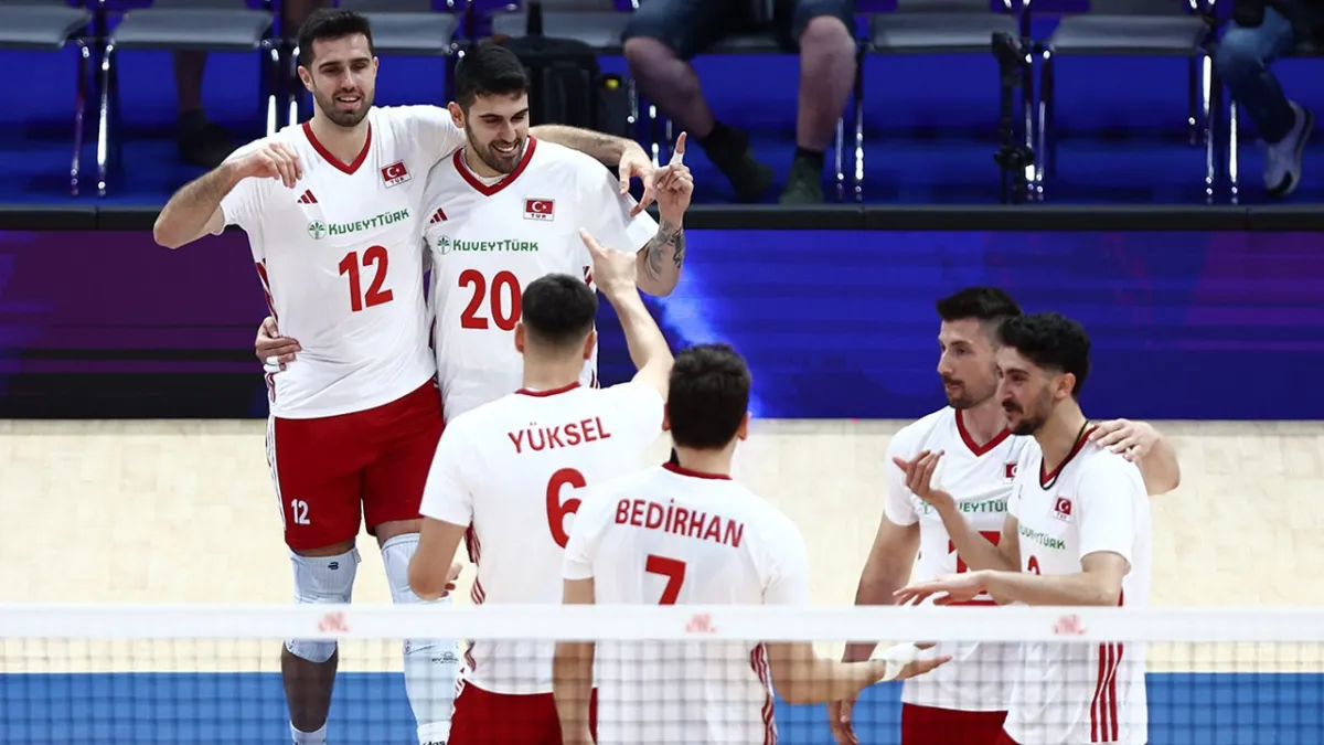A Milli Erkek Voleybol Takımı, Polonya'ya mağlup oldu