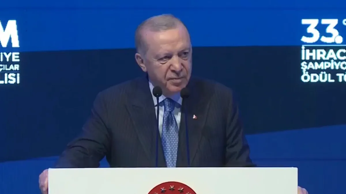 Cumhurbaşkanı Erdoğan açıkladı: Reeskont kredilerinde günlük limit artırıldı