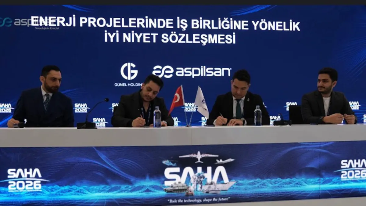 Günel Holding’den küresel enerji hamlesi: ASPİLSAN iş birliğiyle yeni güç dönemi başlıyor