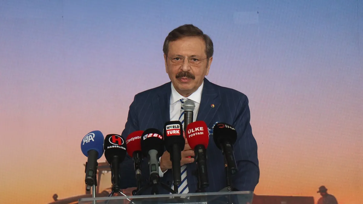 TOBB Başkanı Hisarcıklıoğlu: Türkiye’nin potansiyeli dünyayı besleyecek düzeyde