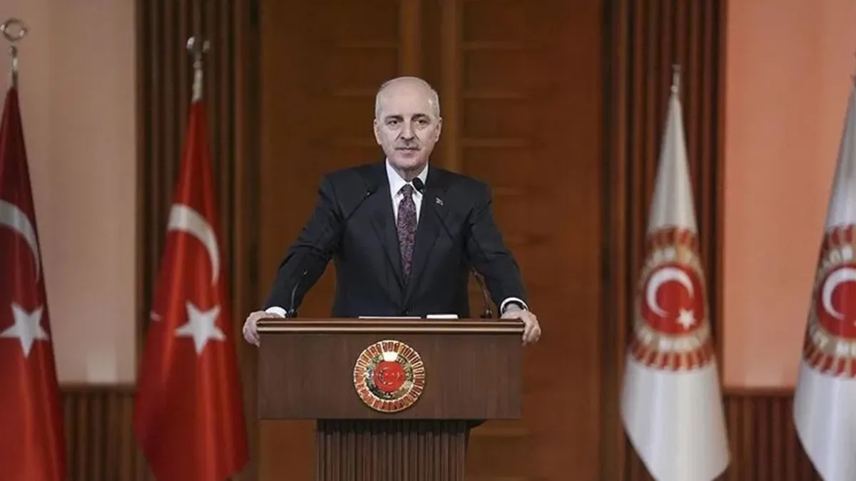 TBMM Başkanı Kurtulmuş'tan 'Terörsüz Türkiye' mesajı