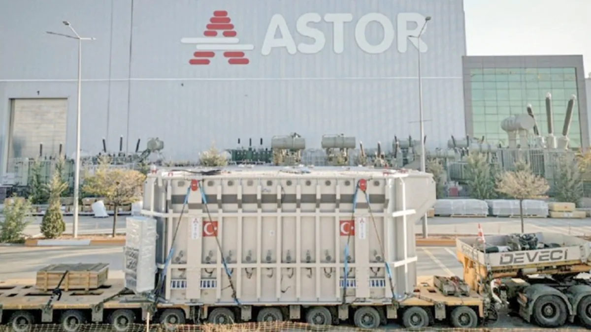 Astor Enerji’nden ABD’ye 42,5 milyon dolarlık ihracat