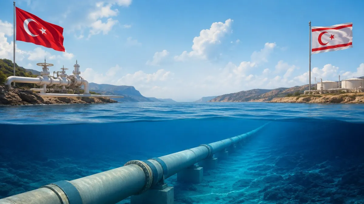 Türkiye'den KKTC'ye enerji köprüsü: 101 kilometrelik doğal gaz hattı yapılacak