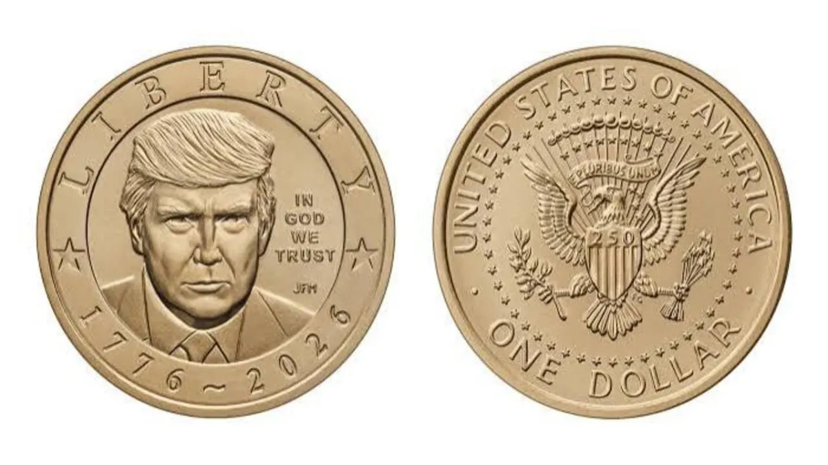 ABD'den dikkat çeken karar: Trump'ın portresi 1 dolarlık altın paraya basılıyor