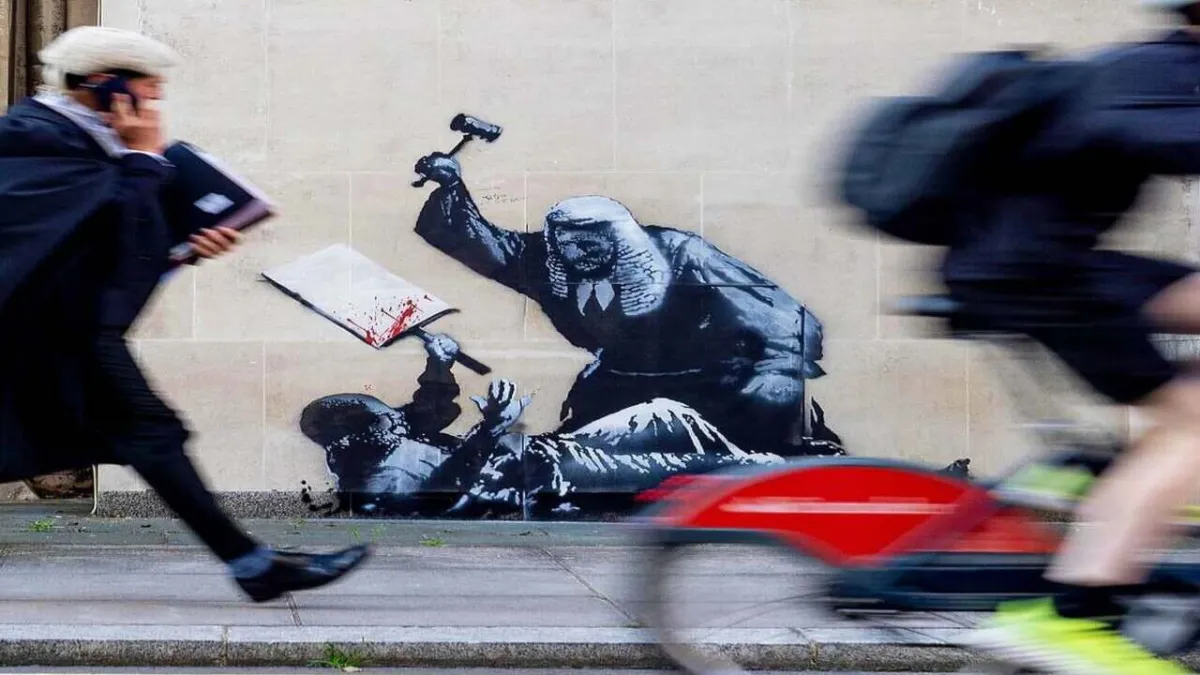 Banksy'nin eserleri Londra'ya pahalıya patladı: Kamu kasasından 150 bin sterlin çıktı