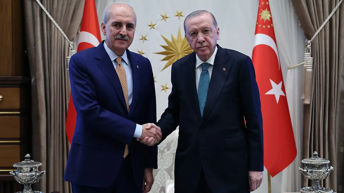 Cumhurbaşkanı Erdoğan Kurtulmuş'u kabul etti