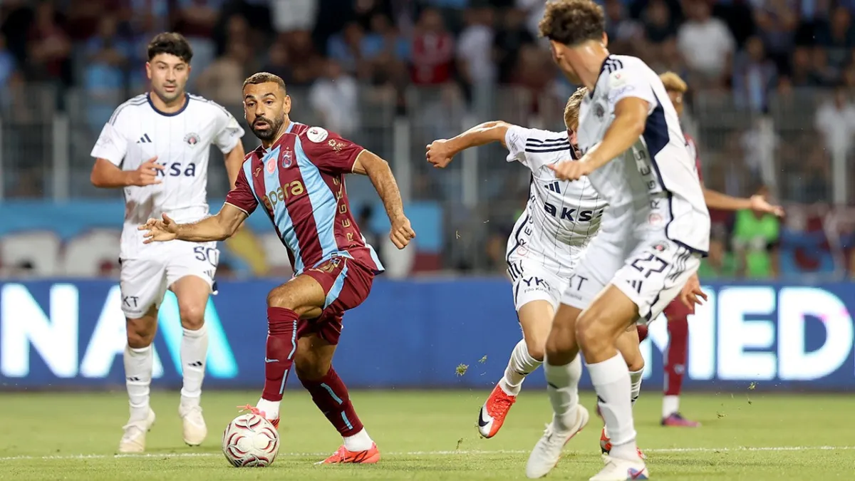 Salah ilk kez forma giydi: Trabzonspor'dan sezon başlangıcında puan kaybı