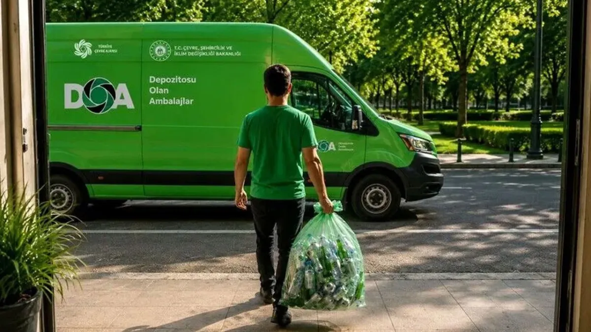 1 liralık teşvik geri dönüşümü hızlandırdı: 130 milyon ambalaj geri döndü