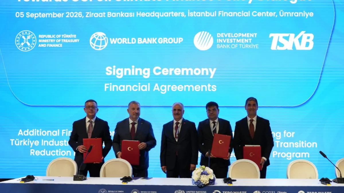 TSKB'den Dünya Bankası ile 200 milyon euro tutarında yeni kredi anlaşması