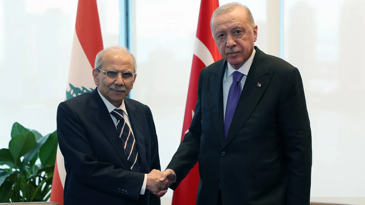 Erdoğan ve Lübnan Başbakanı Selam'dan kritik görüşme