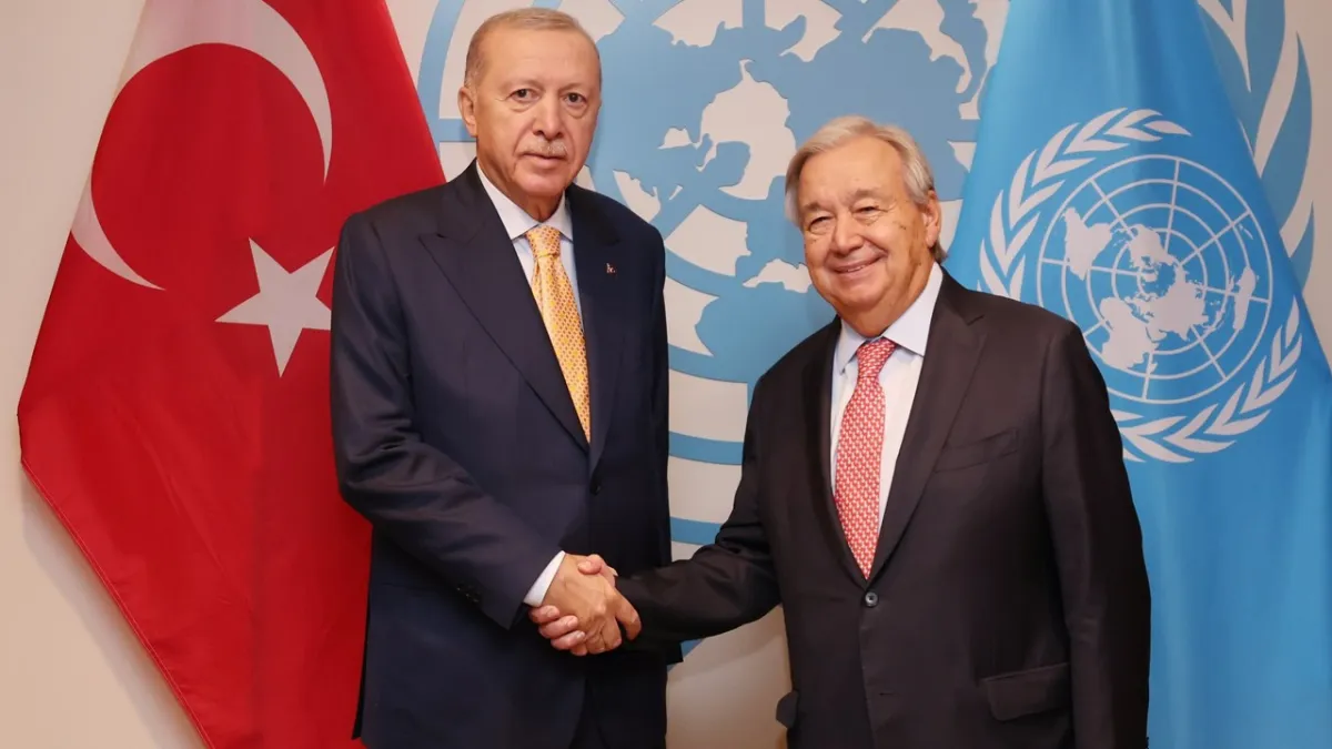 Cumhurbaşkanı Erdoğan, Guterres ile görüştü: Gazze, İran, Ukrayna ve Kıbrıs gündemde