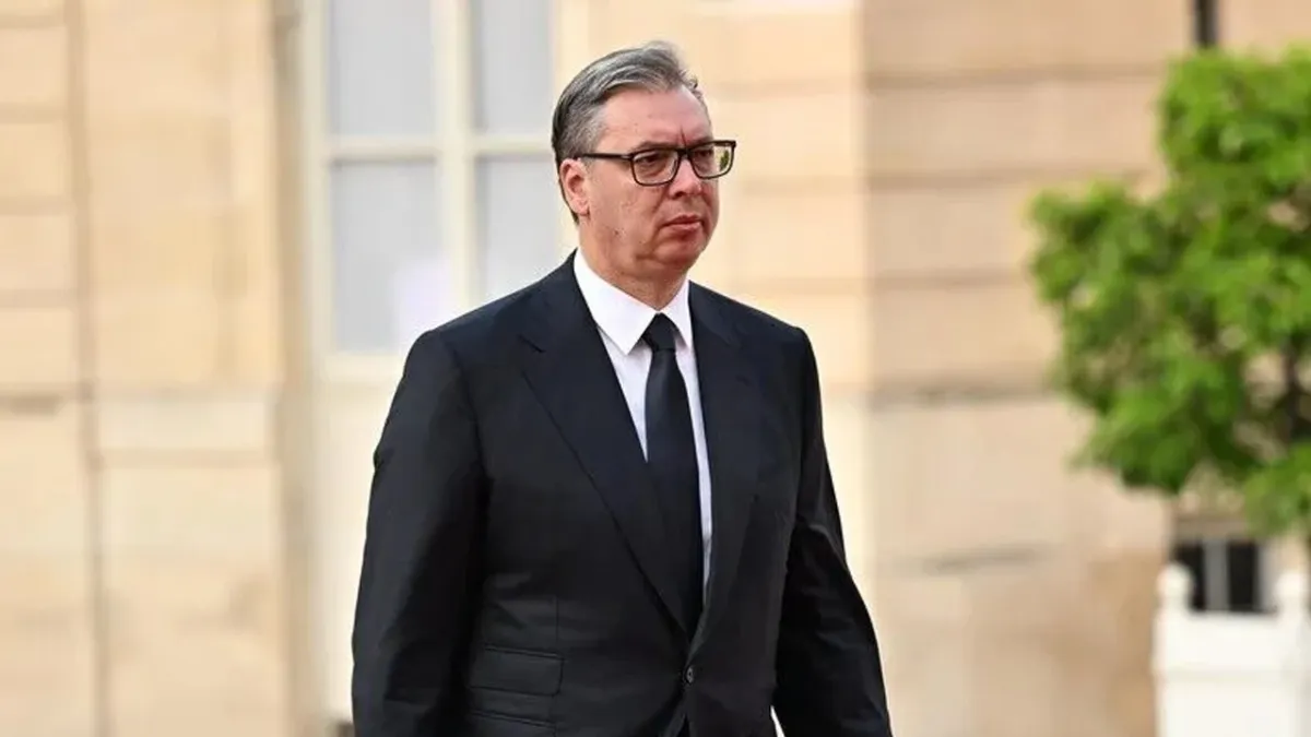 Sırbistan Cumhurbaşkanı Vucic istifa etti haber görseli