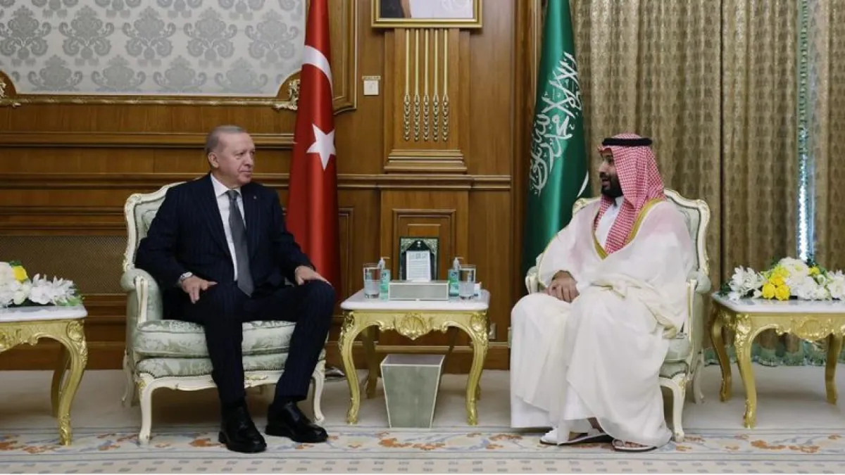 Erdoğan, Suudi Veliaht Prensi ile görüştü
