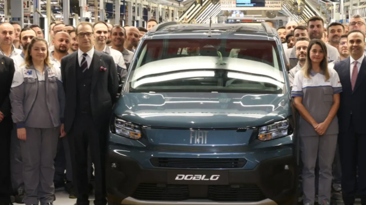 Fiat Doblo Bursa’ya geri döndü! 300 milyon dolarlık dev yatırımda 5 modelde üretim başladı