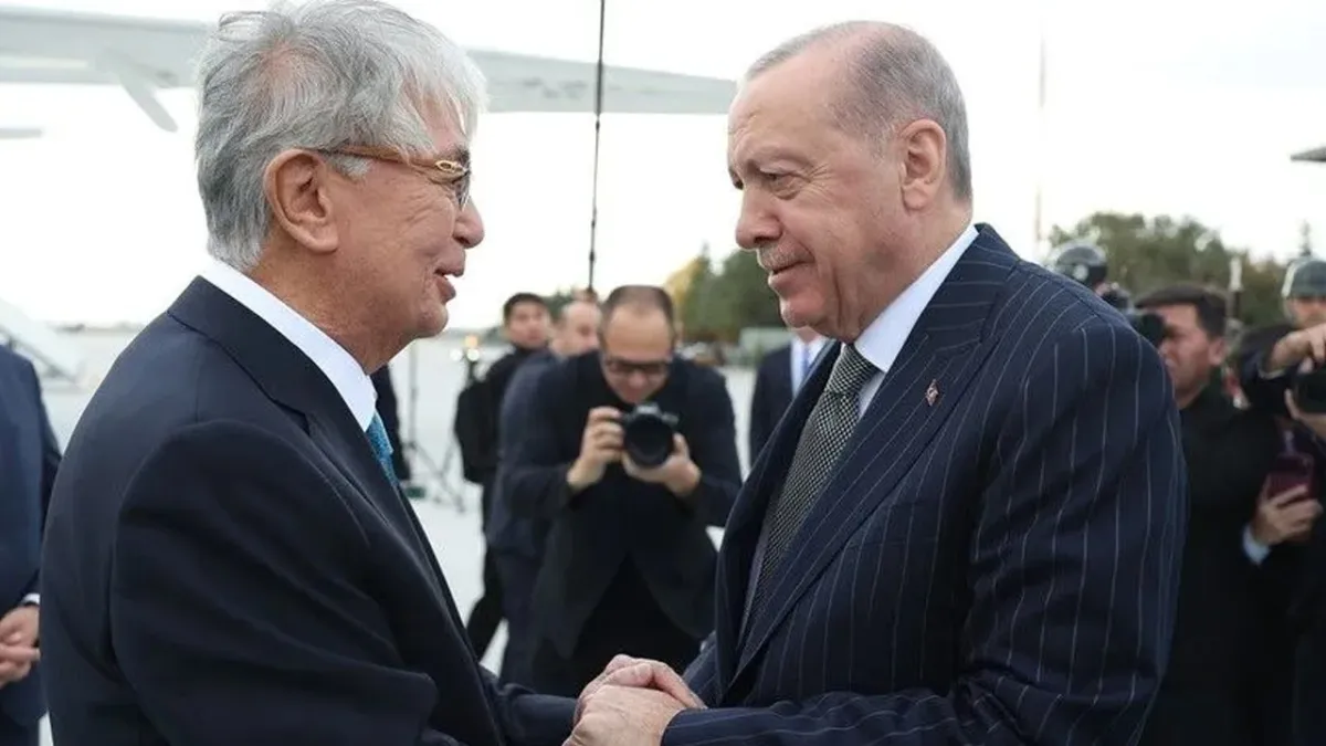 Erdoğan ve Tokayev'den stratejik ortaklığı güçlendirme kararı haber görseli