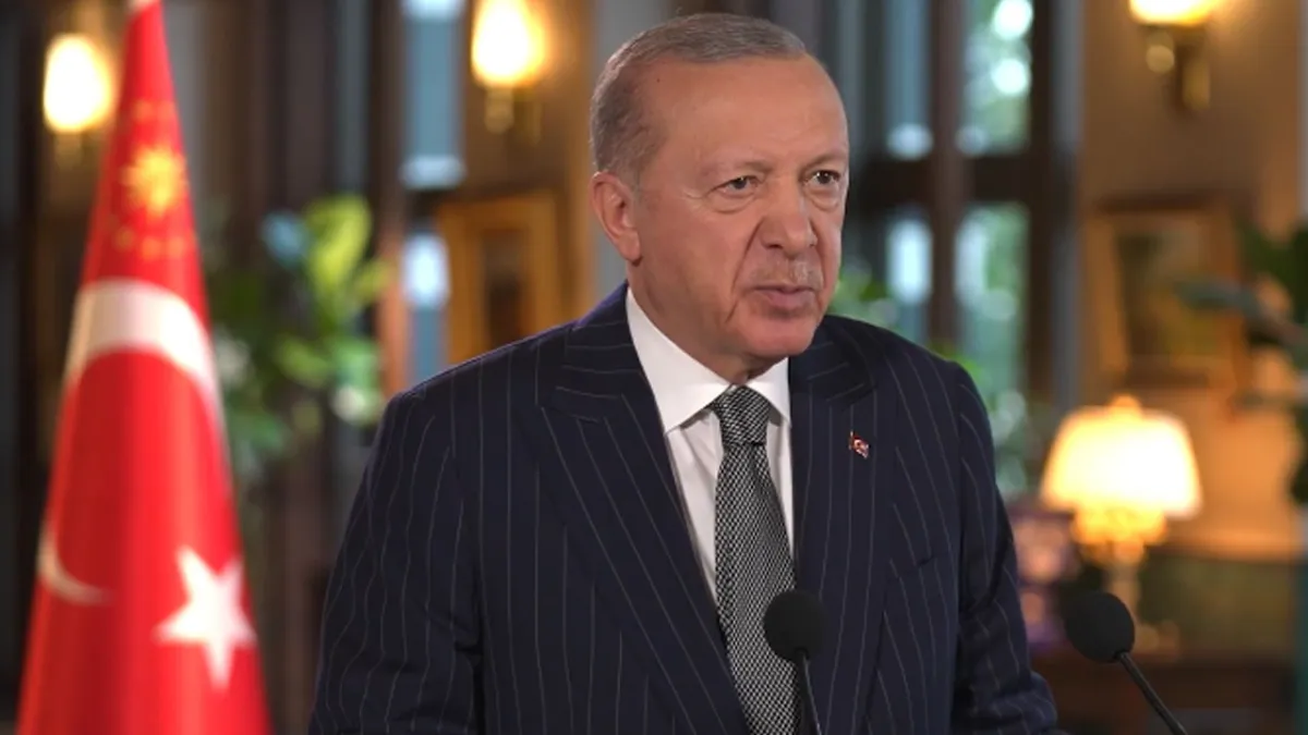 Cumhurbaşkanı Erdoğan'dan Cumhuriyet Bayramı mesajı