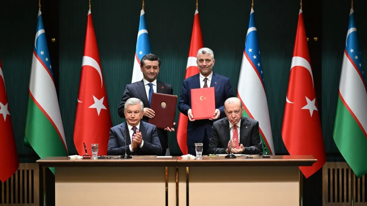 Türkiye ile Özbekistan arasında 5 anlaşma imzalandı